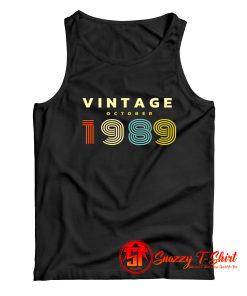 Vintage October 1989 Tank Top