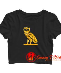 Vintage Ovo Owl Unisex Crop Top Shirt