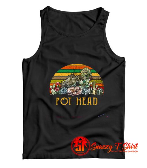 Vintage Pod Head Succulent Tank Top