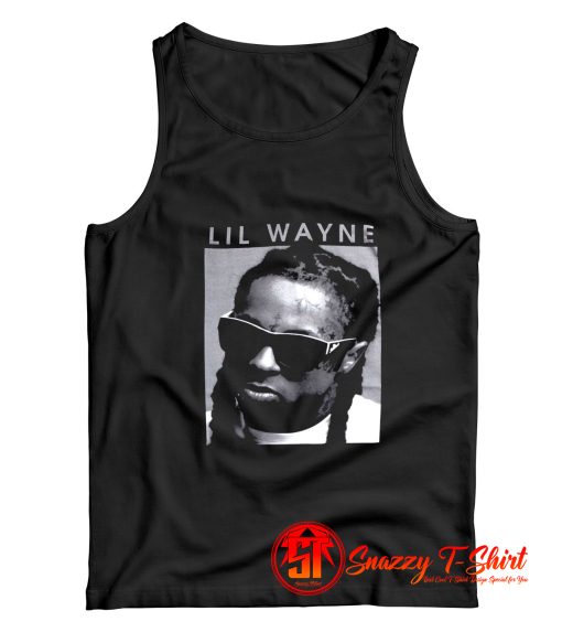 Vintage Pose Lil Wayne Photo Tank Top