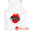 Vintage Red Lip Hanoi Rocks Graphic Tank Top