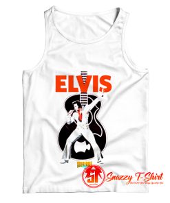 Vintage Retro Elvis Presley Ringer Tank Top