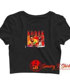 Vintage Retro Poster Kodak Black Crop Top Shirt