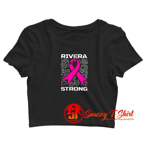 Vintage Rivera Strong Crop Top Shirt