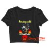 Vintage Running Wild Under Jolly Roger Crop Top Shirt