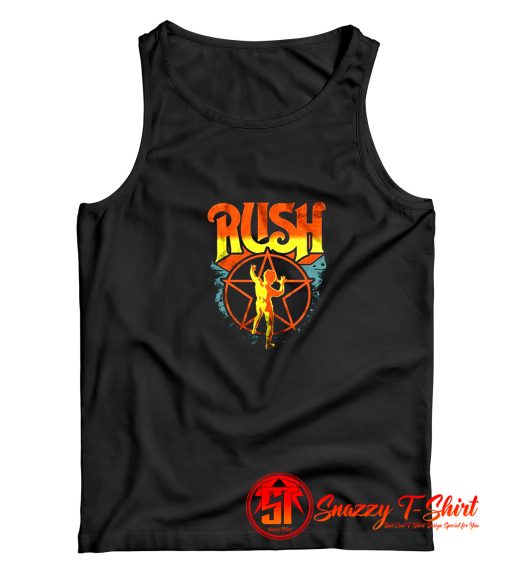 Vintage Rush Album Cover Art Starman Tank Top