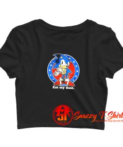 Vintage Sonic The Hedgehod Crop Top Shirt