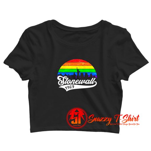 Vintage Stonewall 1969 Crop Top Shirt