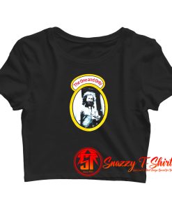 Vintage The One And Only Jerry Garcia Crop Top Shirt