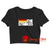 Vintage The Strokes Rock Band Crop Top Shirt