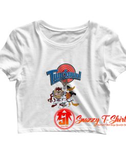 Vintage Tune Squad Goals Crop Top Shirt