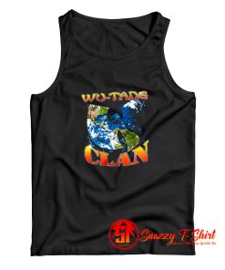 Vintage Wu Tang Clan Earth Logo Tank Top