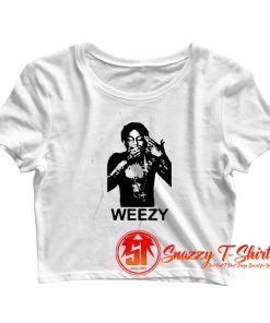 Vintage lil wayne Weezy Crop Top Shirt