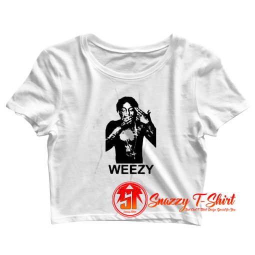 Vintage lil wayne Weezy Crop Top Shirt