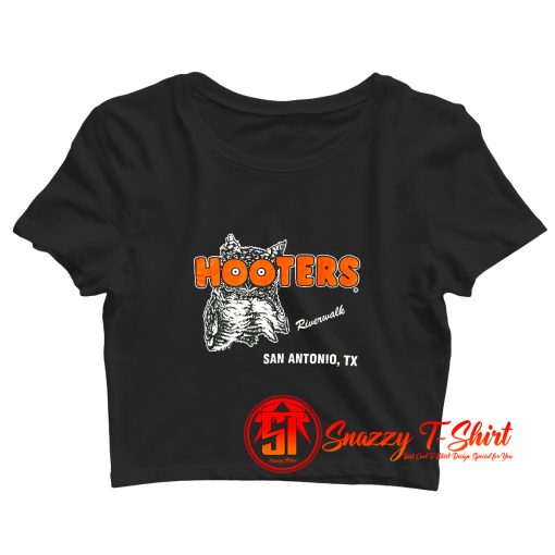 Vintage90s Hooters San Antonio Tx Crop Top Shirt