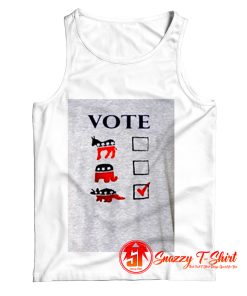 Vote Dinosaur Tank Top