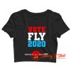 Vote Fly 2020 VP Vice Presidential Debate Crop Top Shirt