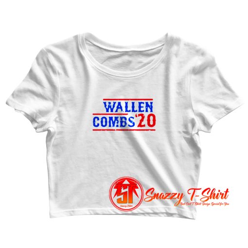 WALLEN COMBS 2020 Crop Top Shirt