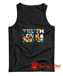 WW 1984 Truth Love And Justice Girls Tank Top