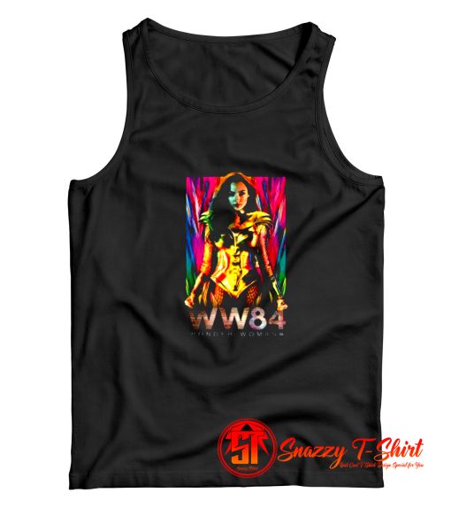 WW 84 Golden Warrior Wonder Woman Tank Top