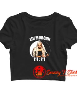 WWE LIV MORGAN SHIRT WRESTLING Crop Top Shirt