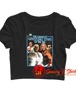 WWE WWF The Greatest Crop Top Shirt