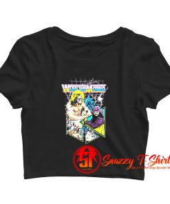 WWE Wrestlemania Ultimate Warrior Crop Top Shirt