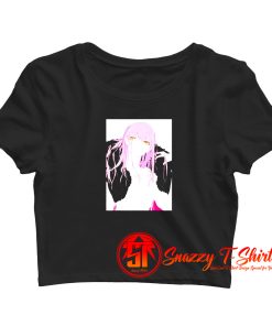 Waifu Anime Girl Crop Top Shirt