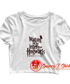 Waiting For My Letter From Hogwarts Graphic Crop Top Shirt