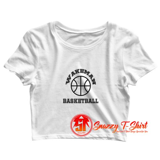 Wakeman Basketball Crop Top Shirt