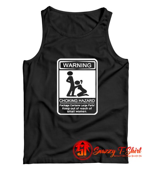 Warning Choking Hazard Tank Top