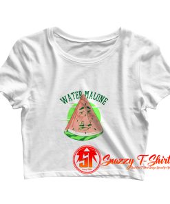 Water Malone Funny Parody Crop Top Shirt