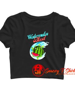 Watermelon Blood Crop Top Shirt