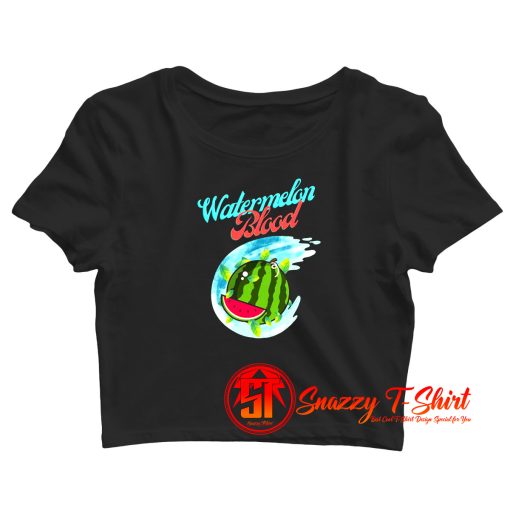 Watermelon Blood Crop Top Shirt