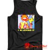 Weed Smoking Clown Tank Top