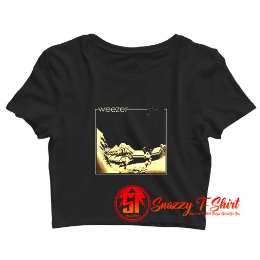 Weezer Pinkerton Classic Retro Music Crop Top Shirt