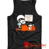 Welcome Great Pumpkin King Snoopy Tank Top