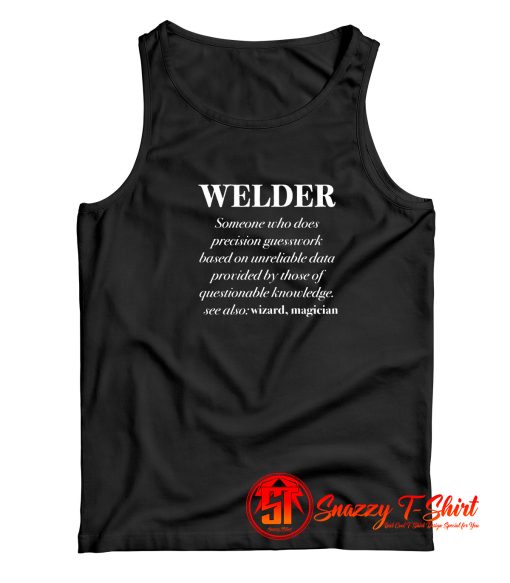 Welder Definition Tank Top