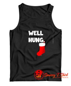 Well Hung Endowed Christmas Stocking Tank Top