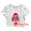 Wendys Burger Crop Top Shirt