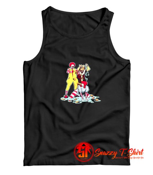 Wendys Burger King Mcdonalds Funny Twerking Tank Top