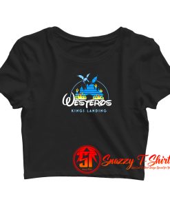 Westeros Kings Landing Parody Disney Crop Top Shirt