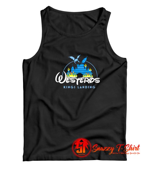 Westeros Kings Landing Parody Disney Tank Top