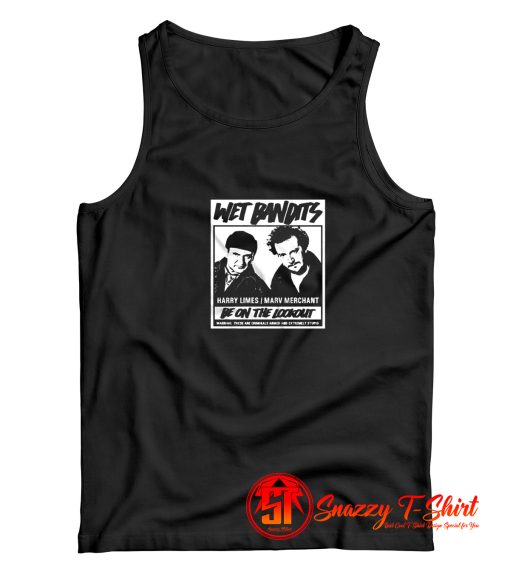 Wet Bandits Home Alone Movie Christmash Tank Top