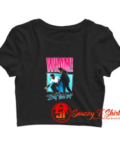 Wham Big Tour Crop Top Shirt