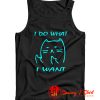 What I Want Joke Cat meme Tank Top