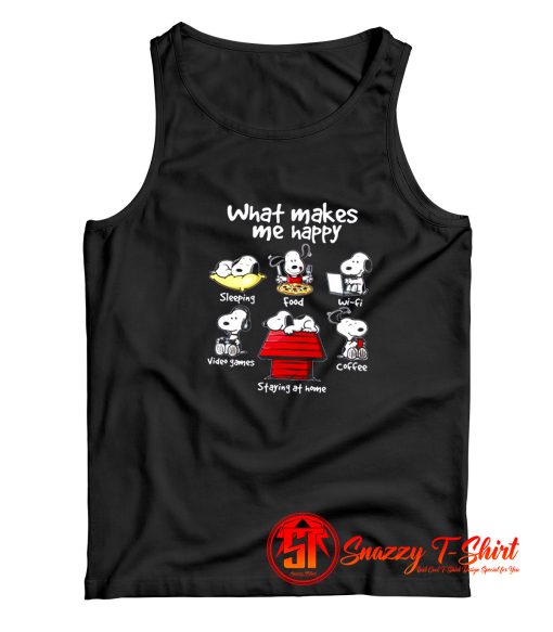 What Makes Me Happy Tank Top