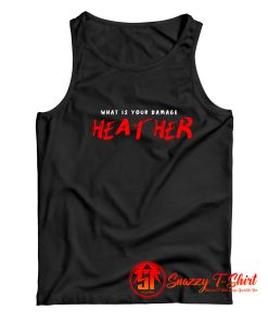 Whats Your Damage Heather Tank Top