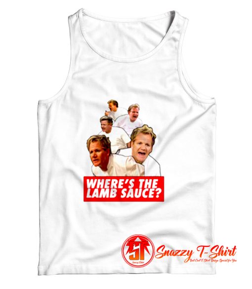 Wheres the Lamb Sauce Tank Top