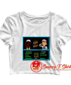 White Men Cant Jump NBA JAM Sidney Deane Billy Hoyle Crop Top Shirt